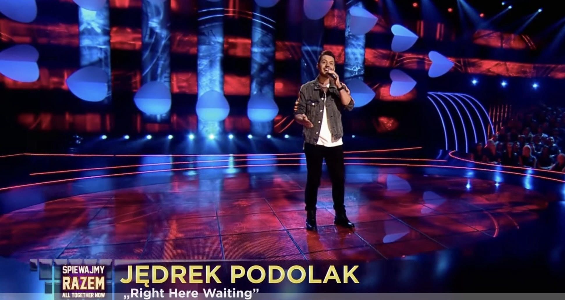 Jędrek Podolak w programie 