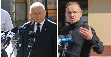 Duda pojechał do powodzian. Prezes PiS już skomentował