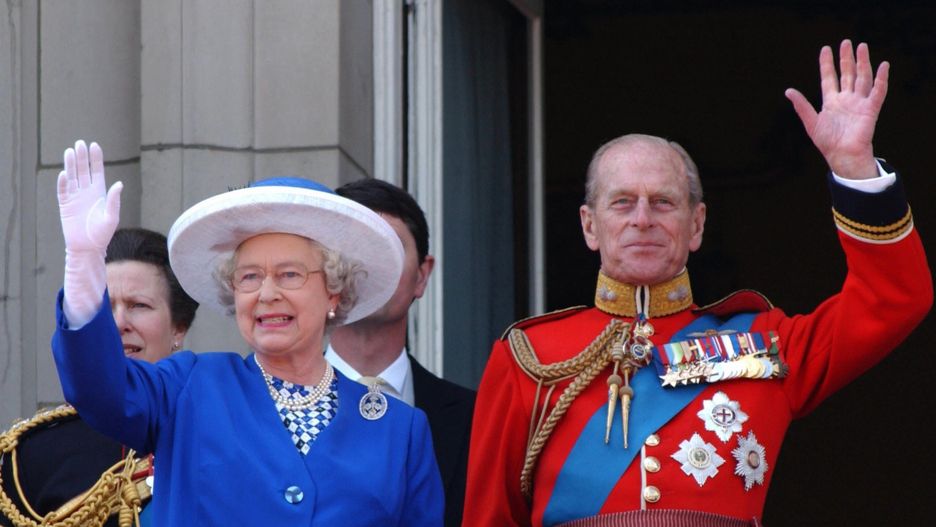 Książę Filip i królowa Elżbieta