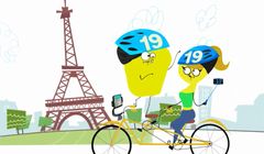 Nju mobile z koleżanką na tandemie reklamuje ofertę roamingową (wideo)