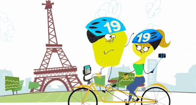 Nju mobile z koleżanką na tandemie reklamuje ofertę roamingową (wideo)