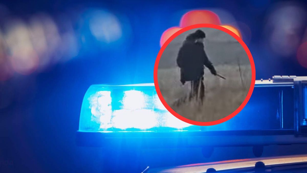 Nagranie z Opola. Mężczyzna chodził z nożem