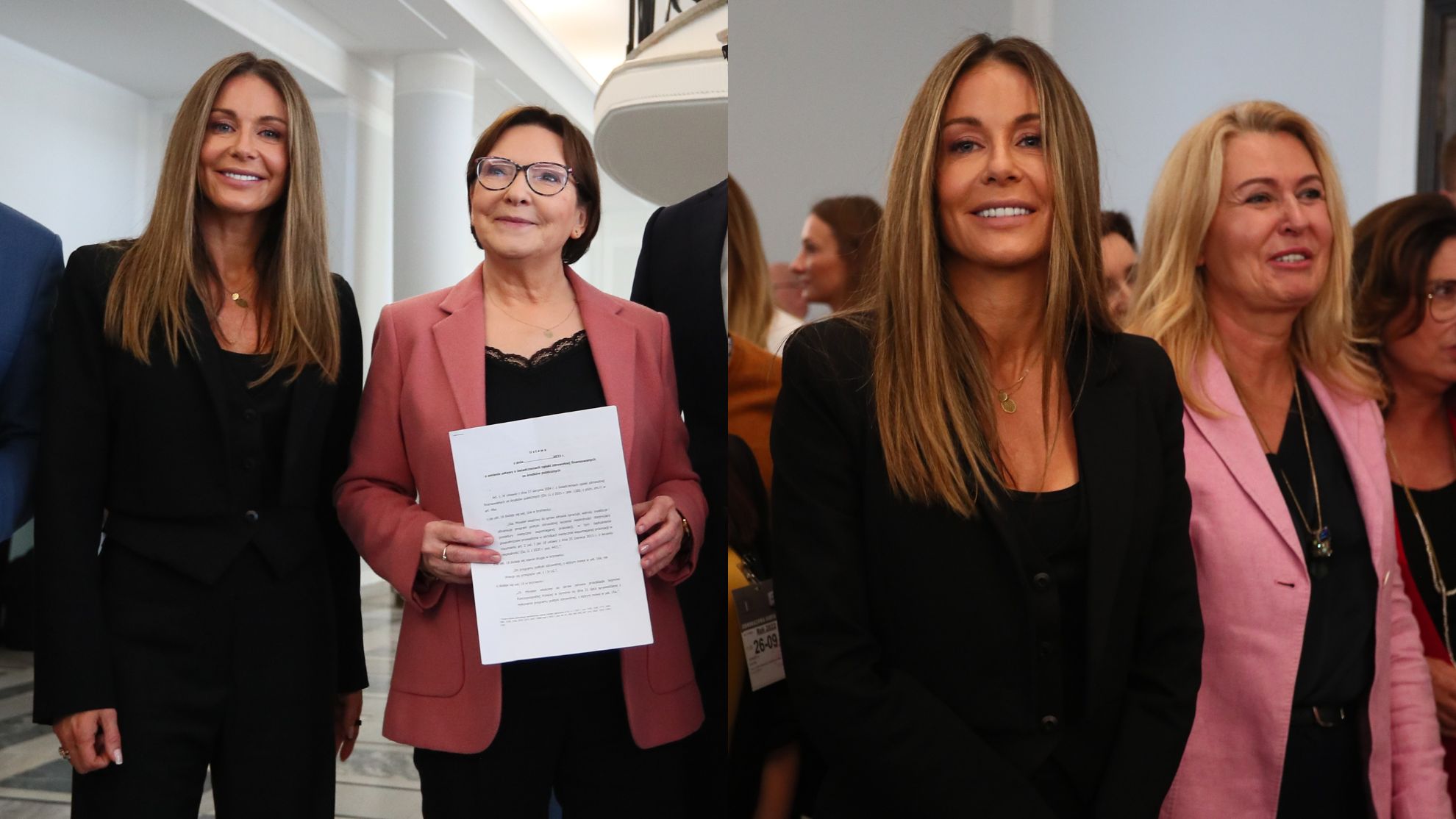 Małgorzata Rozenek mówi "tak" in vitro w otoczeniu polityków opozycji