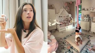 Klaudia Halejcio pokazała pokój swojej 4-letniej córki w wartej 9 milionów willi. Wygląda jak z katalogu
