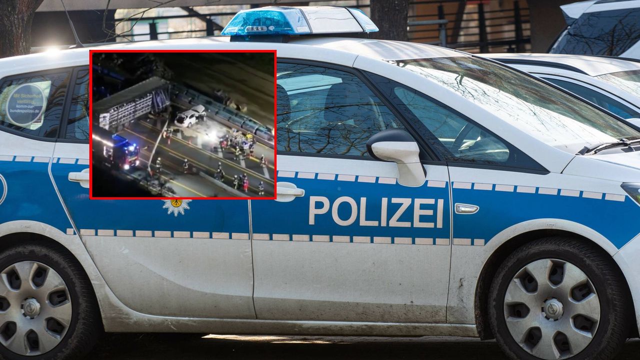 Kierowca taranował auta w Niemczech. "Polacy by go prawdopodobnie ostrzelali"