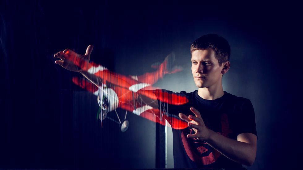 Mgła jako ekran projekcyjny - rozmawiamy z Marcinem Pankiem z Leia Display System 1