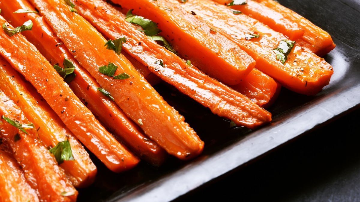 Marchewka pieczona w ziołach