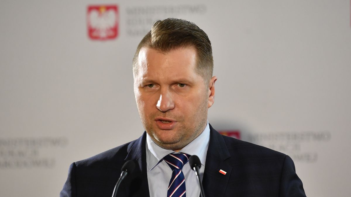 Minister edukacji i nauki Przemysław Czarnek