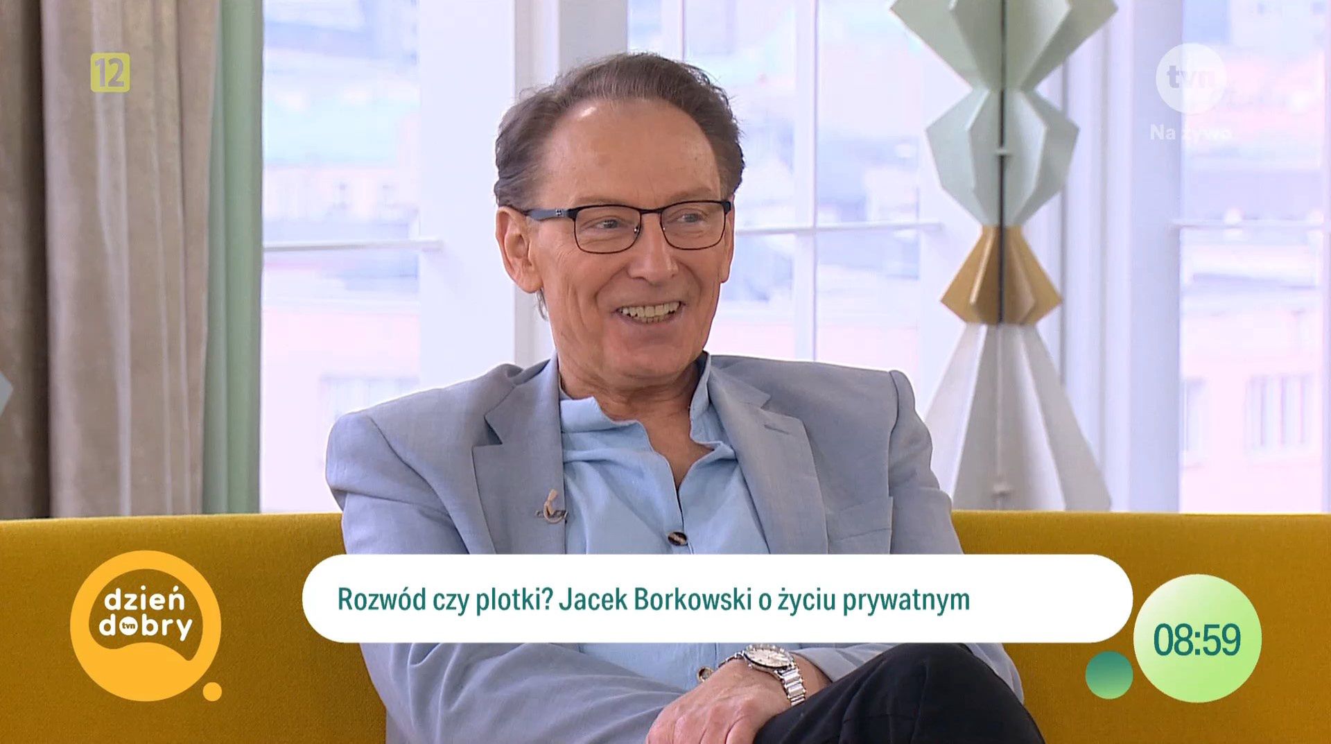 Jacek Borkowski w programie "Dzień Dobry TVN"