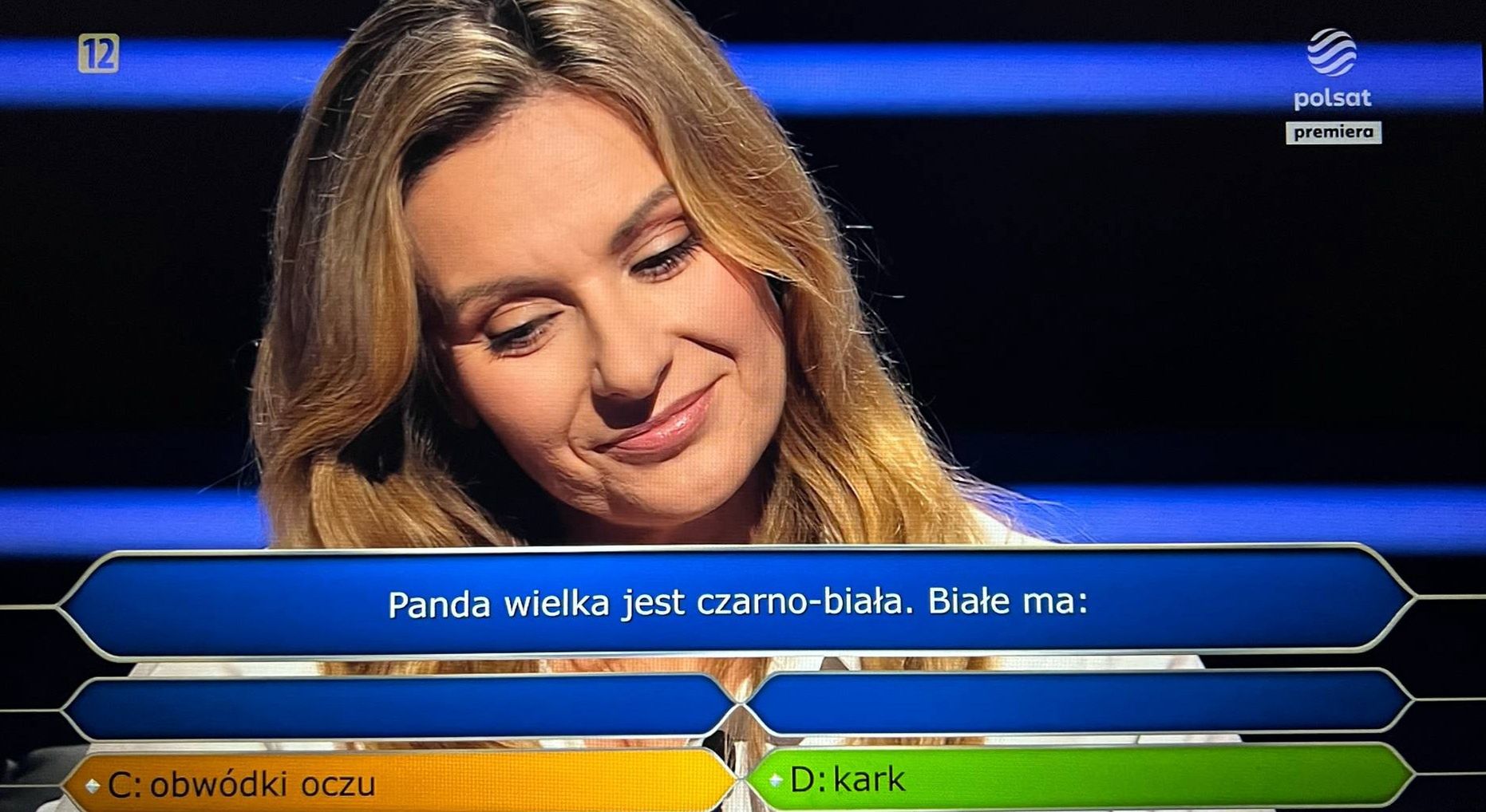 Anna Mazurek w "Milionerach"