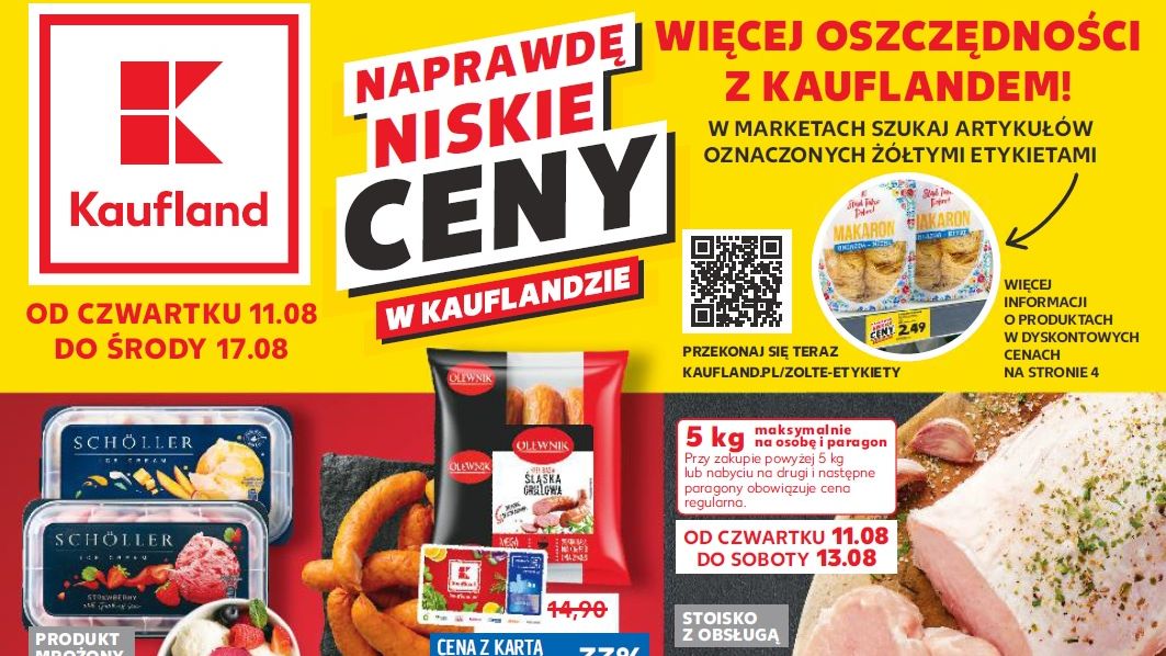 Kaufland gazetka od 11.08 22 - czwartku 11 sierpnia