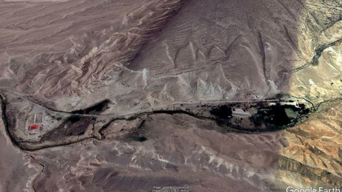 Tajemniczy obiekt w Turkmenistanie