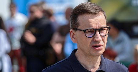 Premier w Borodziance pod Kijowem. "Żebyśmy nie obudzili się zdziwieni, że Putin idzie dalej"