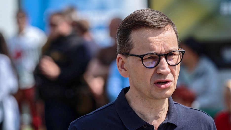 Mateusz MorawieckiViacheslav Ratynskyiinwazja, kontenerowe, kontenery, miasteczko, wojna