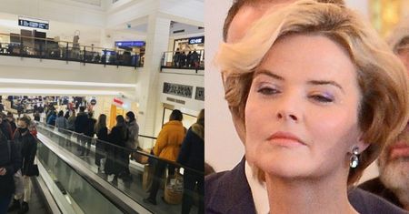 Monika Zamachowska narzeka na tłumy w galerii handlowej. Fanka wytyka jej hipokryzję: "Pani TEŻ TAM BYŁA"