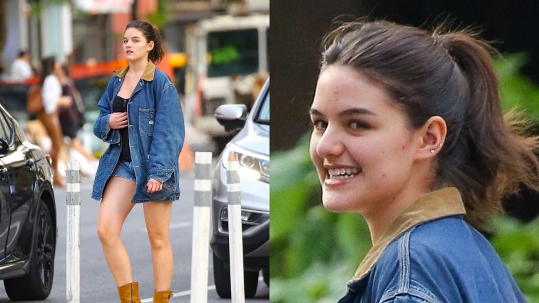 Suri Cruise spaceruje po mieście