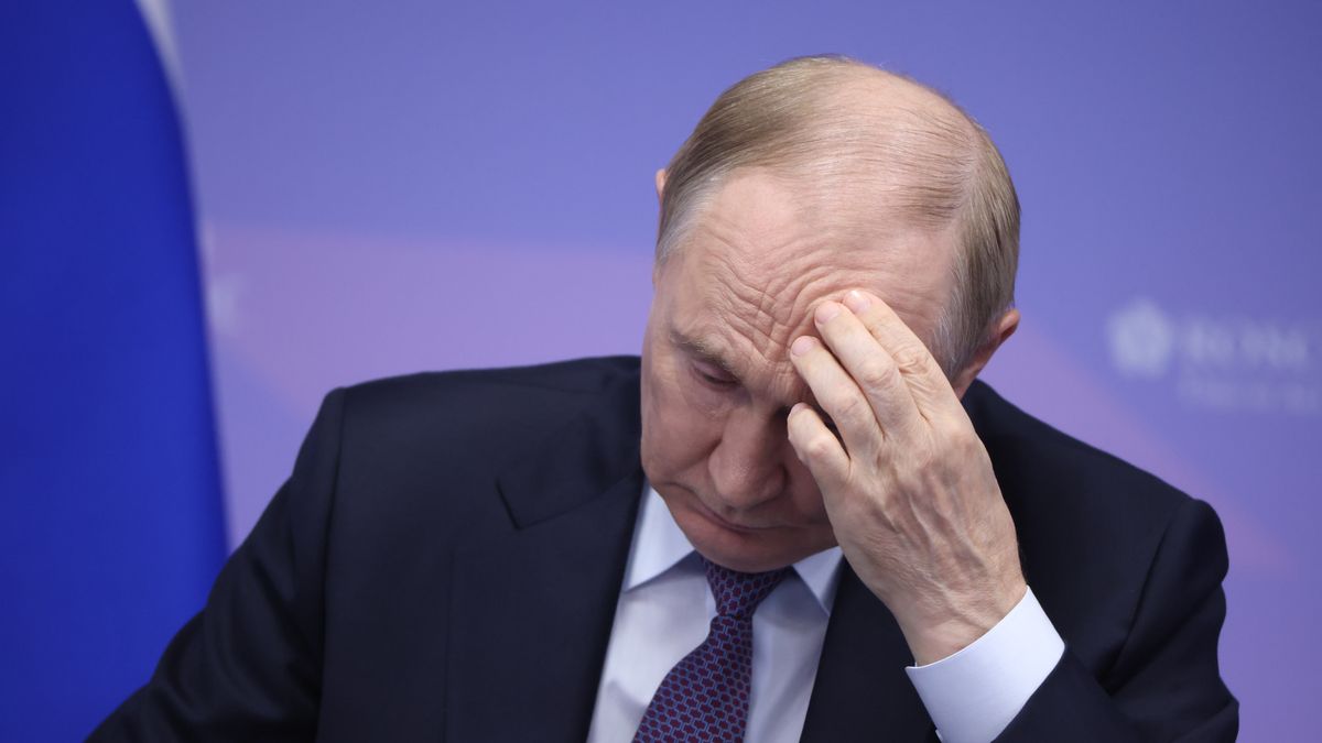 Russia's President Putin Attends The Eastern Economic Forum
VLADIVOSTOK, RUSSIA - SEPTEMBER 4 (RUSSIA OUT)  Russian President Vladimir Putin reacts during his talks with Prime Minister of Laos Sonexay Siphandone (not pictured, on September 4, 2025, in Vladivostok, Russia. Putin arrived in Vladivostok on a two-day trip to attend an annual Eastern Economic Forum. (Photo by Contributor/Getty Images)
Contributor