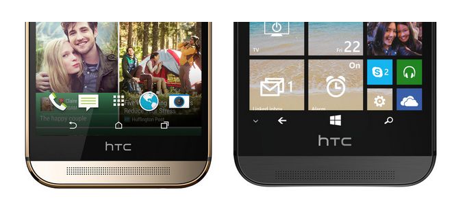 HTC One (M8) z Windows Phone na pierwszym zdjęciu. Oto konkurent topowych Lumii 3
