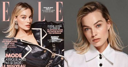 Naturalna Margot Robbie spogląda z francuskiej okładki