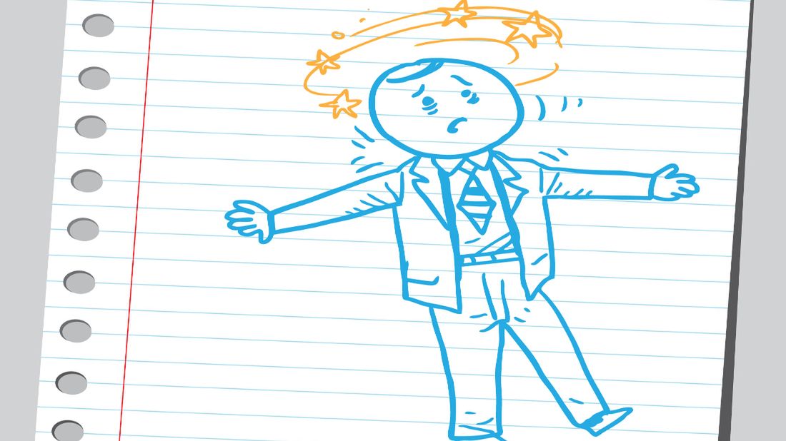 Choroba Meniere’a powoduje zaburzenia słuchu i równowagi