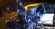 Wypadek w Miłkowskiej Karczmie w gminie Kunów