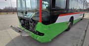 Wyprzedzała autobus w Lublinie. Nie zmieściła się