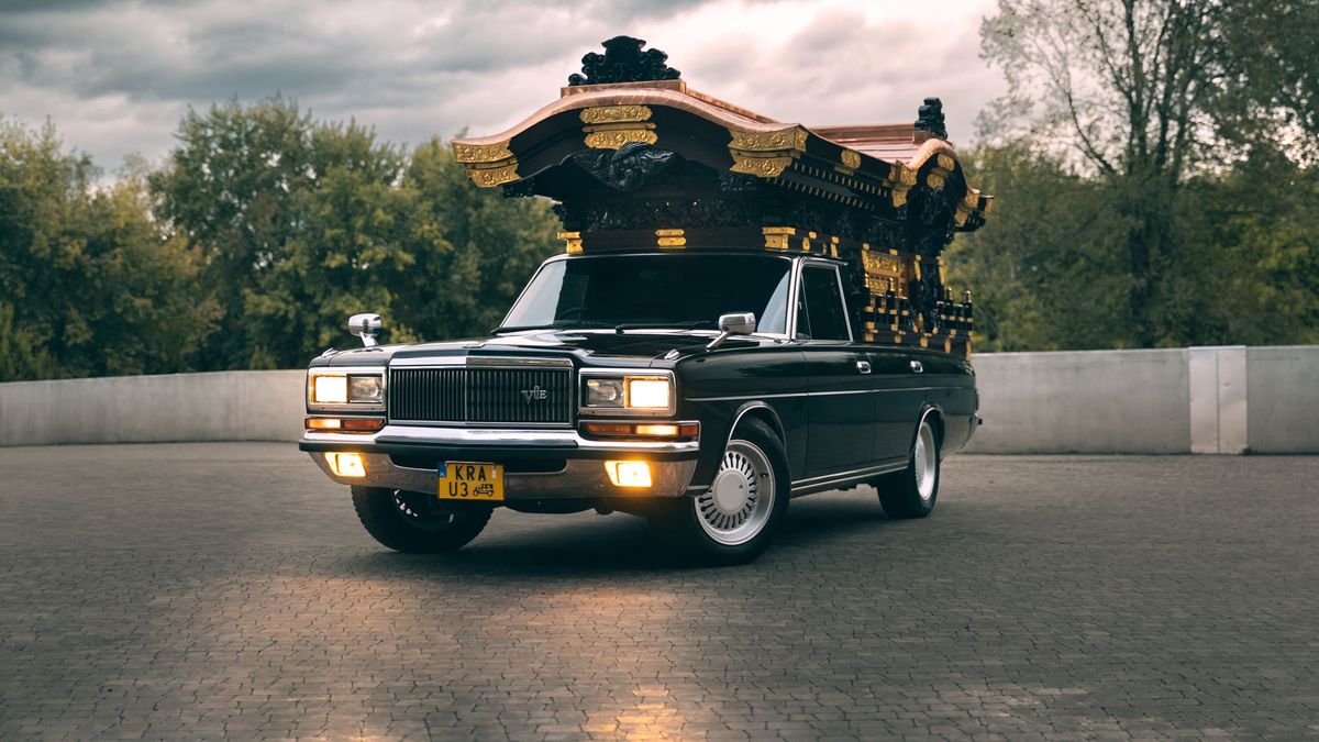 President został przebudwany na karawan pogrzebowy