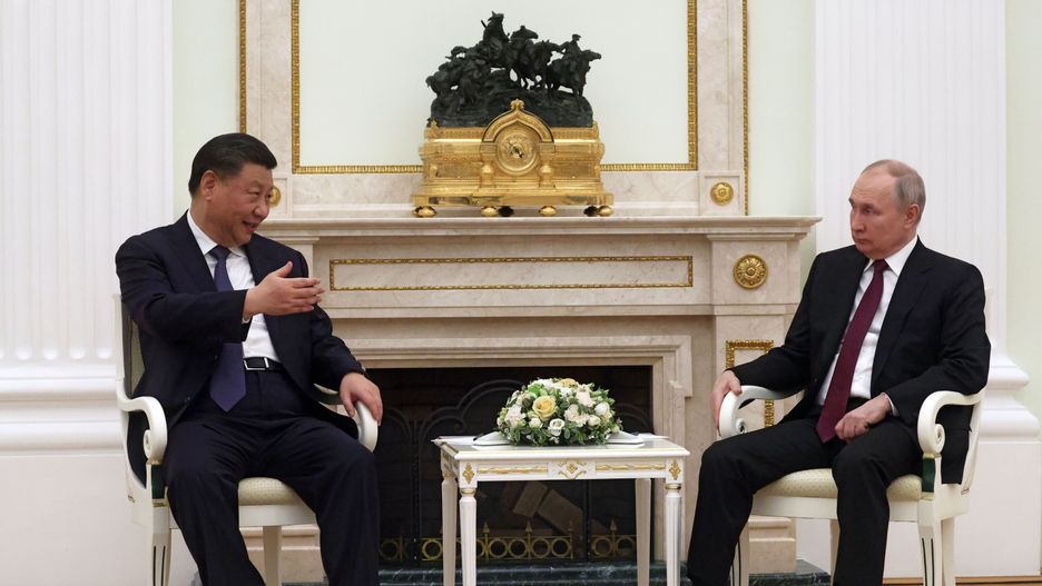 Xi Jinping i Władimir Putin