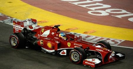 Grand Prix Singapuru: bezbłędny Vettel, cudowny Alonso