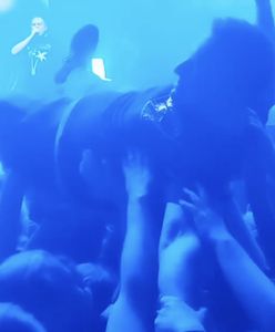 Mentzen jak gwiazda rocka. Pokazał nagranie z koncertu