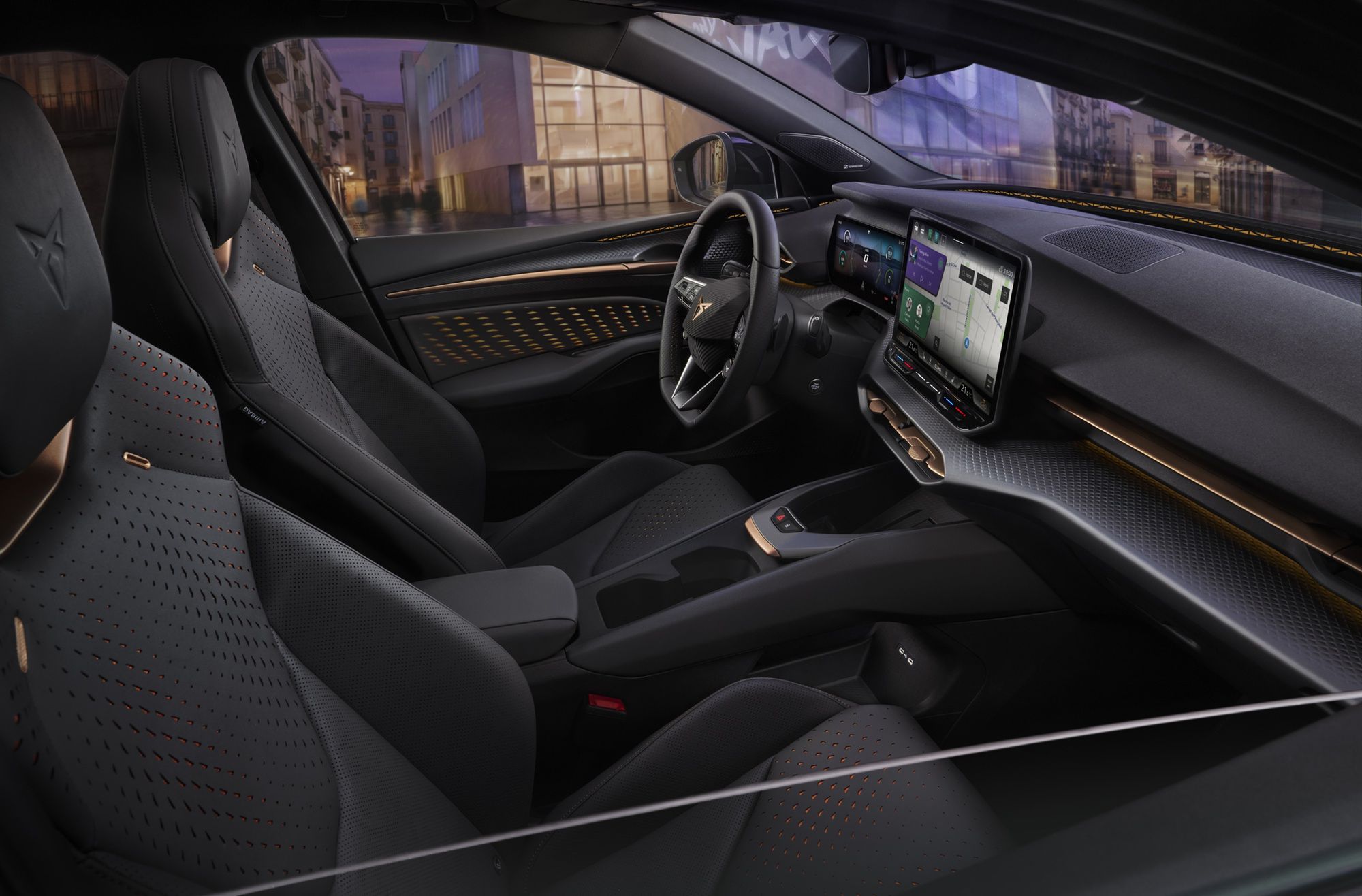 Cupra Raval w kolorze Plasma Iridescent