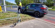 Wjechała hulajnogą na czerwonym świetle. 13-latka potrącona w Lublinie