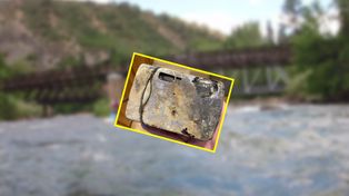 Aparat leżał w rzece przez lata. Udało się odzyskać zdjęcia