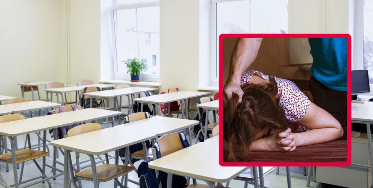 Toruń: Skandal w szkole. Uczeń pobił nauczycielkę. Wpadł w szał