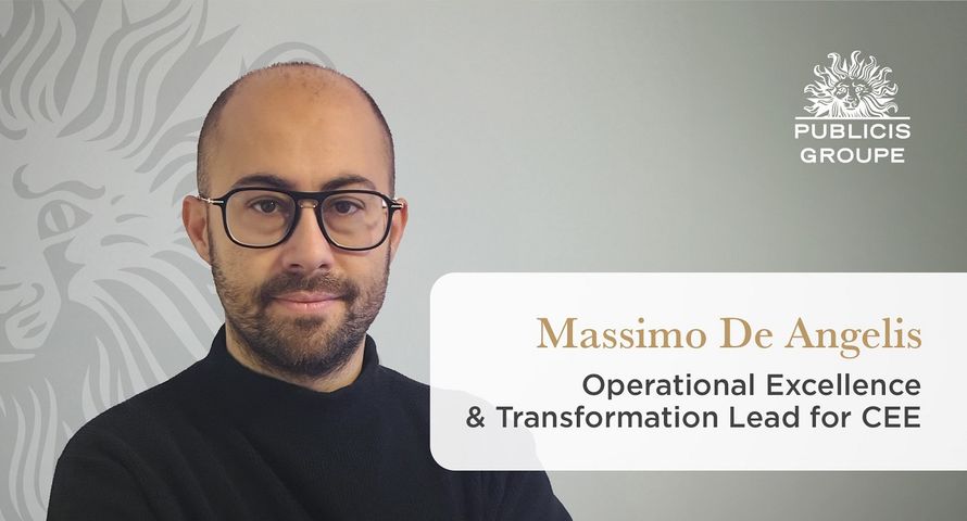 Massimo De Angelis operational excellence & transformation leadem w Publicis Groupe CEE