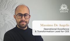 Massimo De Angelis operational excellence & transformation leadem w Publicis Groupe CEE