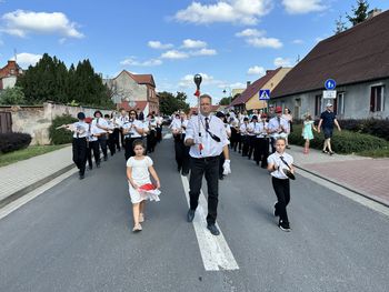 Szamocin: Zrobiło się bardzo głośno. Zagrały aż cztery orkiestry dęte