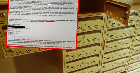 Znalazł to pismo w swojej skrzynce. Albo zapłaci 20 gr, albo sprawą zajmie się sąd