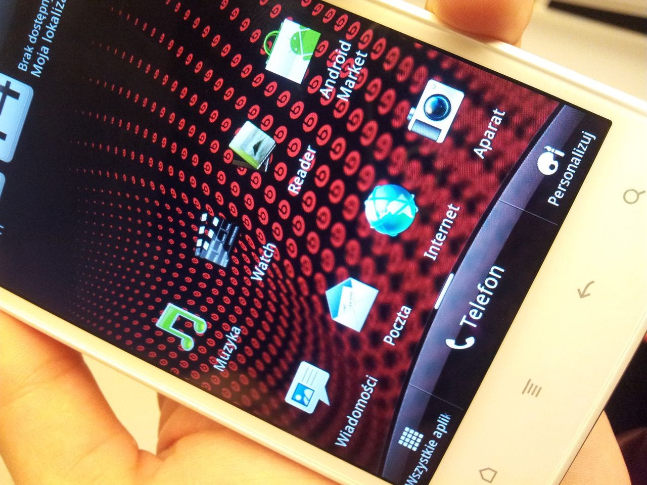 Ekran HTC Sensation XL