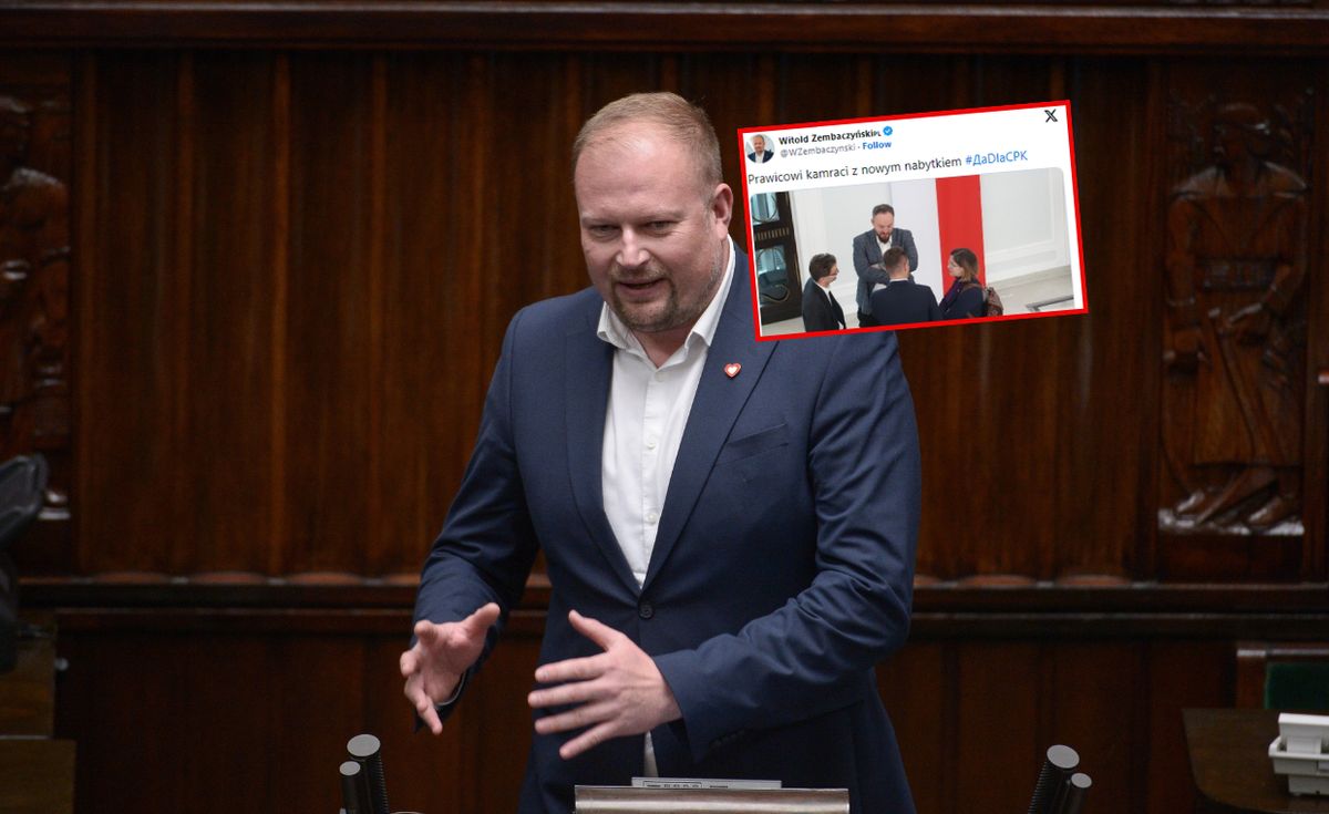 witold zembaczyński, sejm, lewica, konfederacja Zrobił Matysiak zdjęcie z ukrycia. Nasz sejmowy paparazzi