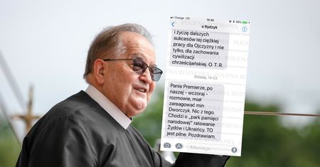 Afera mailowa. Sprawa dotyczy ojca Rydzyka. "Daję słowo, że zajmuję się tą sprawą"