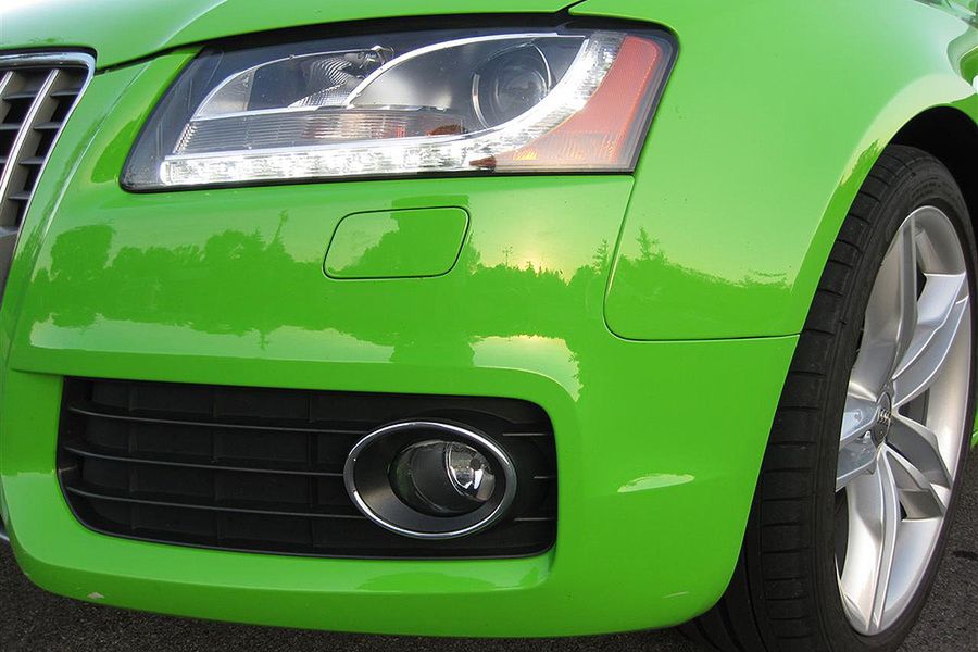 Audi S5  "Porsche Lime Green"
