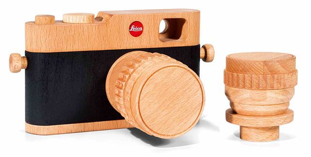 Drewniany dalmierz Leica