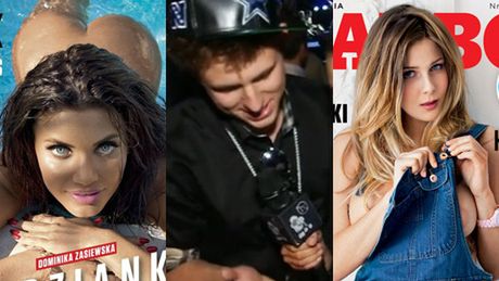 Celebryci oceniają okładki "Playboya"!