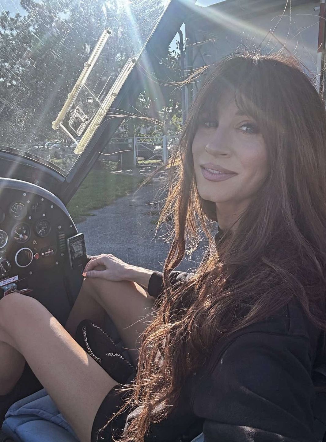 Sylwia Grzeszczak nadaje z samolotu ukochanego