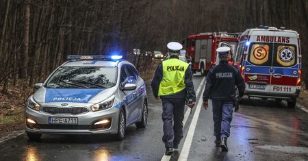 Pijany kierowca potrącił kobietę w Warmińsko-Mazurskim