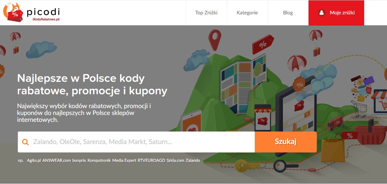 Były KodyRabatowe, jest Picodi. To sposób na tańsze zakupy 3