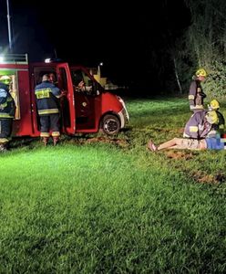 Driftował na szkolnym boisku. 18-letni kolega został ranny