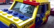 Prawdziwy samochód zbudowany z klocków Lego