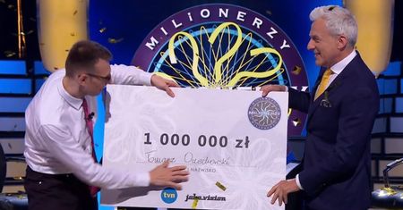 Tomasz Orzechowski WYGRAŁ MILION w "Milionerach"! Zdradził, na co przeznaczył wygraną